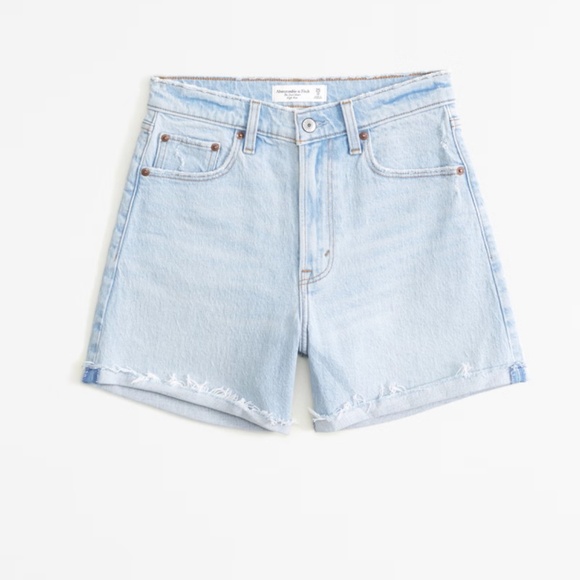Abercrombie & Fitch Pants - Abercrombie & Fitch Dad High Rise Jean Short
